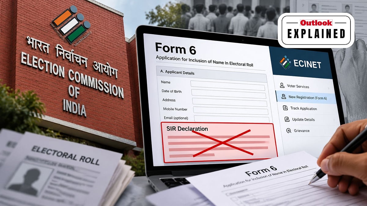 EC Removed Form 6 Declaration In the States Where SIR Process Has Completed - AI