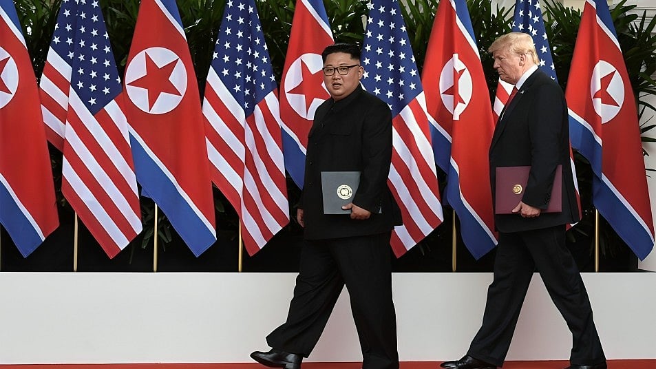 US President Donald Trump and North Korean Supreme Leader Kim Jong Un - X
