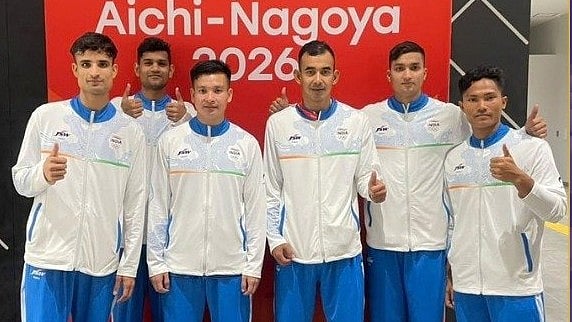India's men's quadrant sepaktakraw team delivered a stellar performance, defeating Vietnam 2-0 with set scores of 15-12 and 15-9 in their second group match. - Media_SAI/X