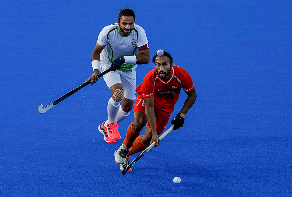 Asian Games 2026 Hockey IND vs PAK semi final-Indias Rajinder Singh,