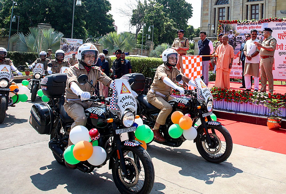 CM Adityanath attends an event in Lucknow