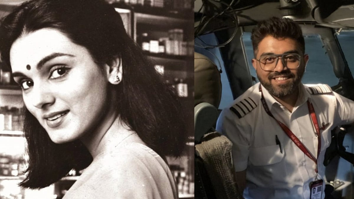 Neerja Bhanot, the brave Indian flight purser and Captain Smit Machchhar  -  | Photo: X@INCIndia AND X@IsraelMFA