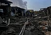 In Photos: War Rages On Between Russia And Ukraine | Photo: Ukrainian Emergency Service via AP : Rescuers put out a fire affecting garages destroyed after a Russian drone strike on Kyiv region, Ukraine.