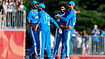| Photo: X/BCCI : India men's cricket team during the semi-final against Sri Lanka at the Asian Games on October 1