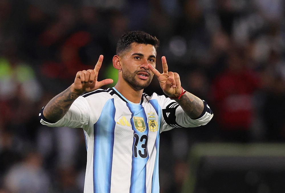 Argentina vs Bolivia international friendly highlights Argentinas Cristian Romero