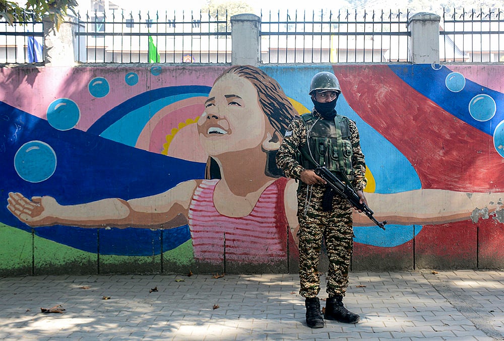 Heightened security in Srinagar