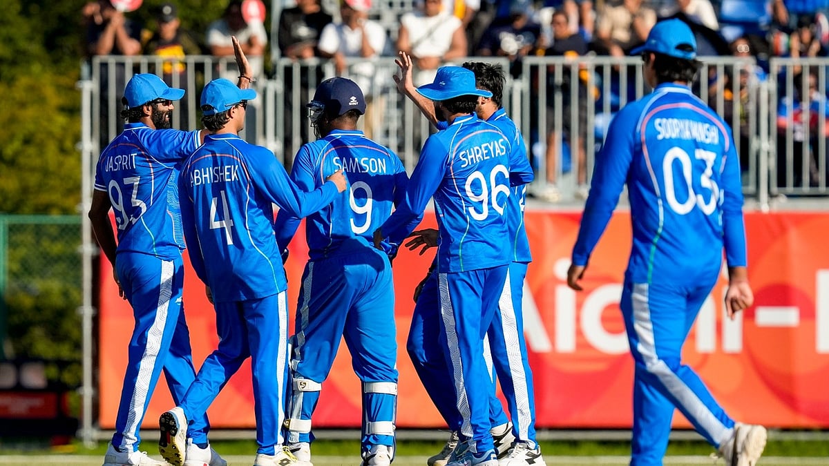 India thrashed Sri Lanka by 124 runs in the men's cricket semifinal at the Asian Games 2026. - PTI