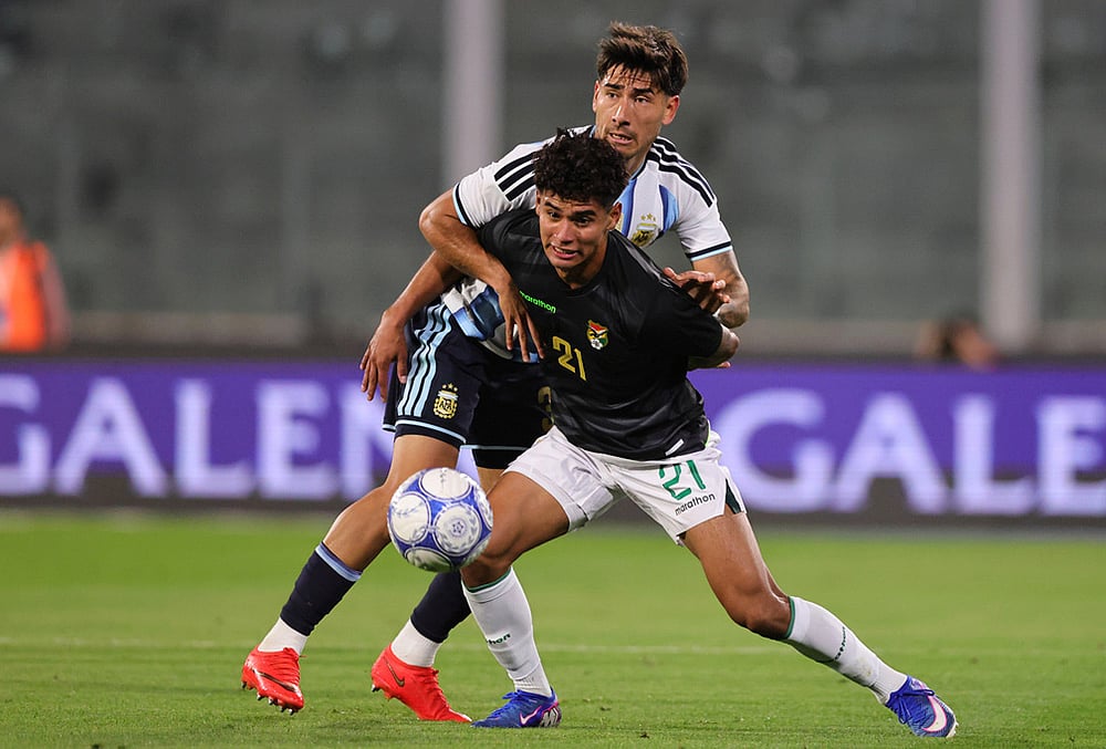 Argentina vs Bolivia international friendly highlights Argentinas Roman Vega