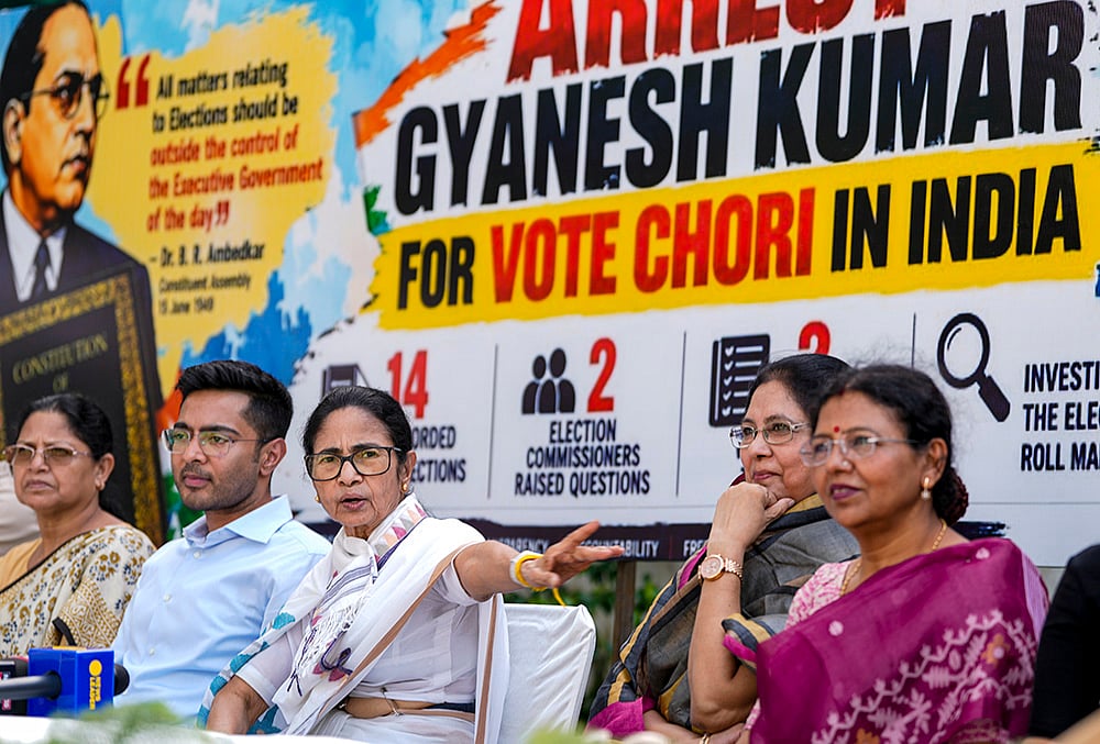 Mamata Banerjee addresses media in Delhi