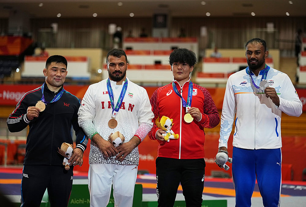 Asian Games mens greco-roman 97kg wrestling