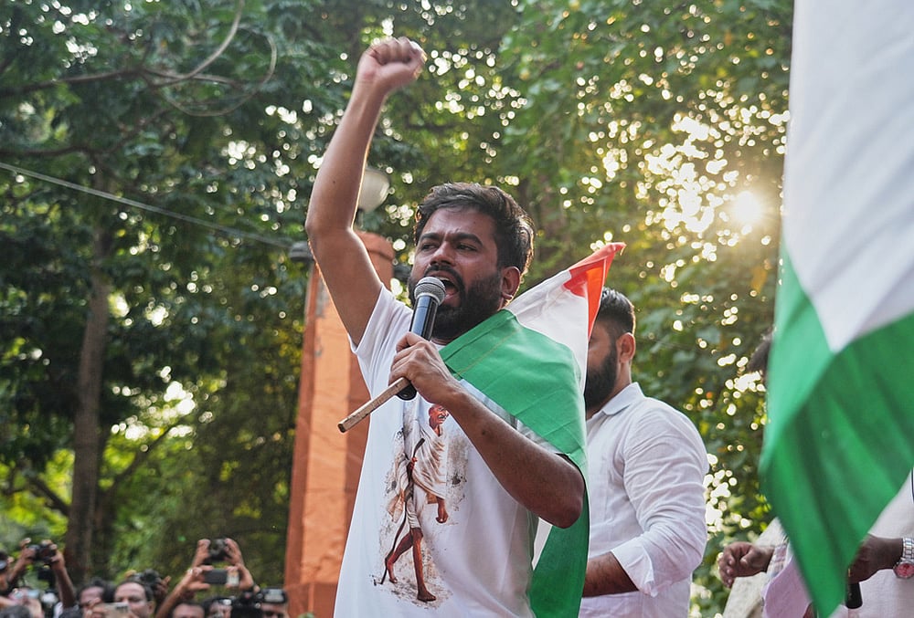 Cockroach Janta Party protest in Mumbai