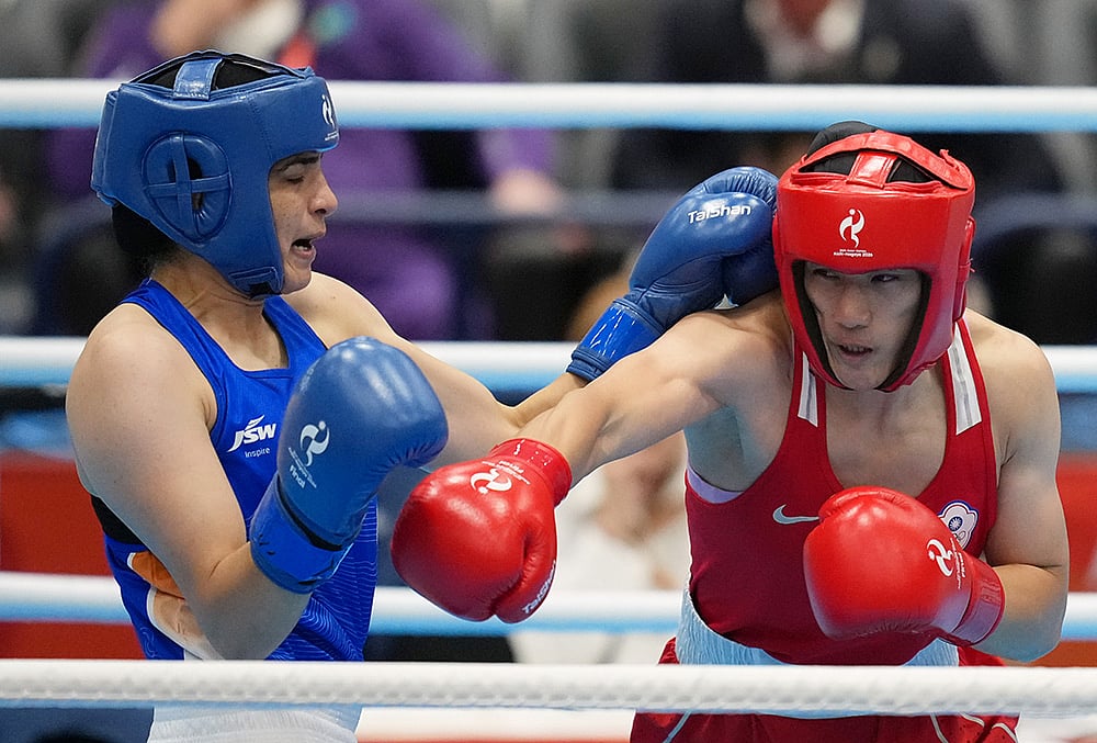 Parveen Hooda boxing podium images