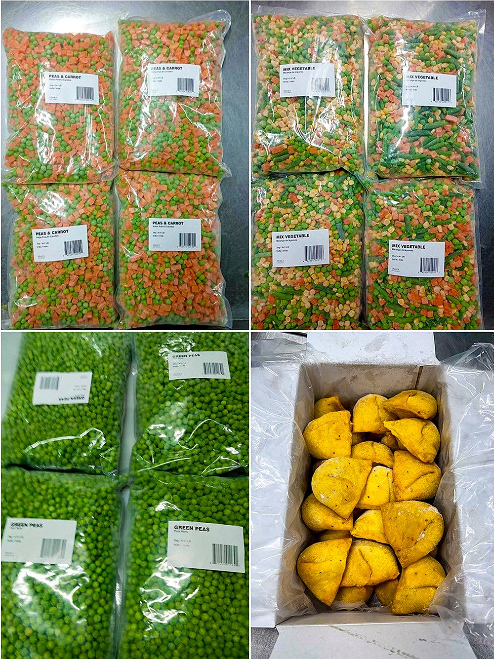 Sonipat FPOs export 24 MT frozen food consignment to Canada