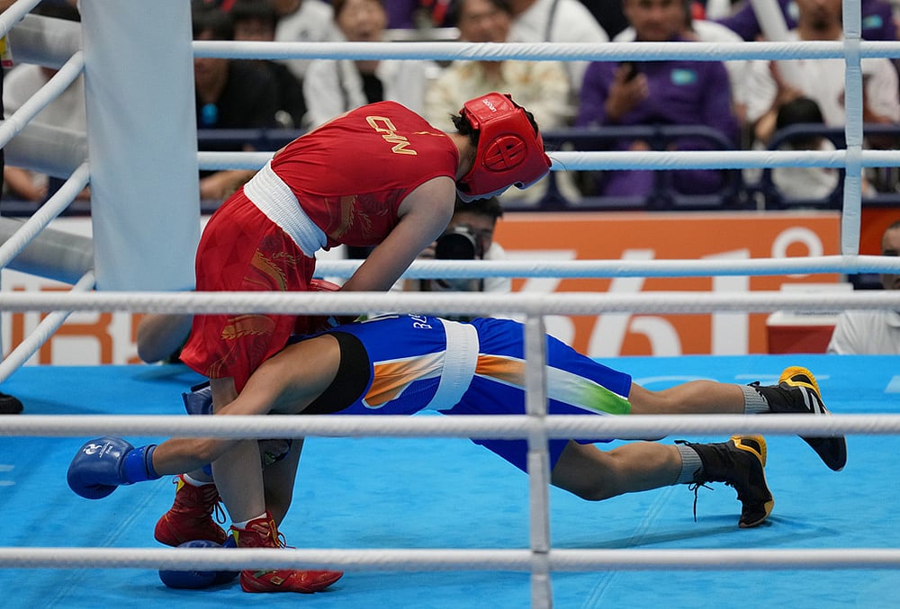 India boxing medal Aichi Nagoya Asian Games