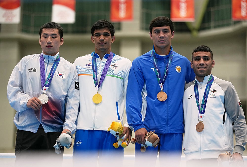 Ankush Panghal gold medal
