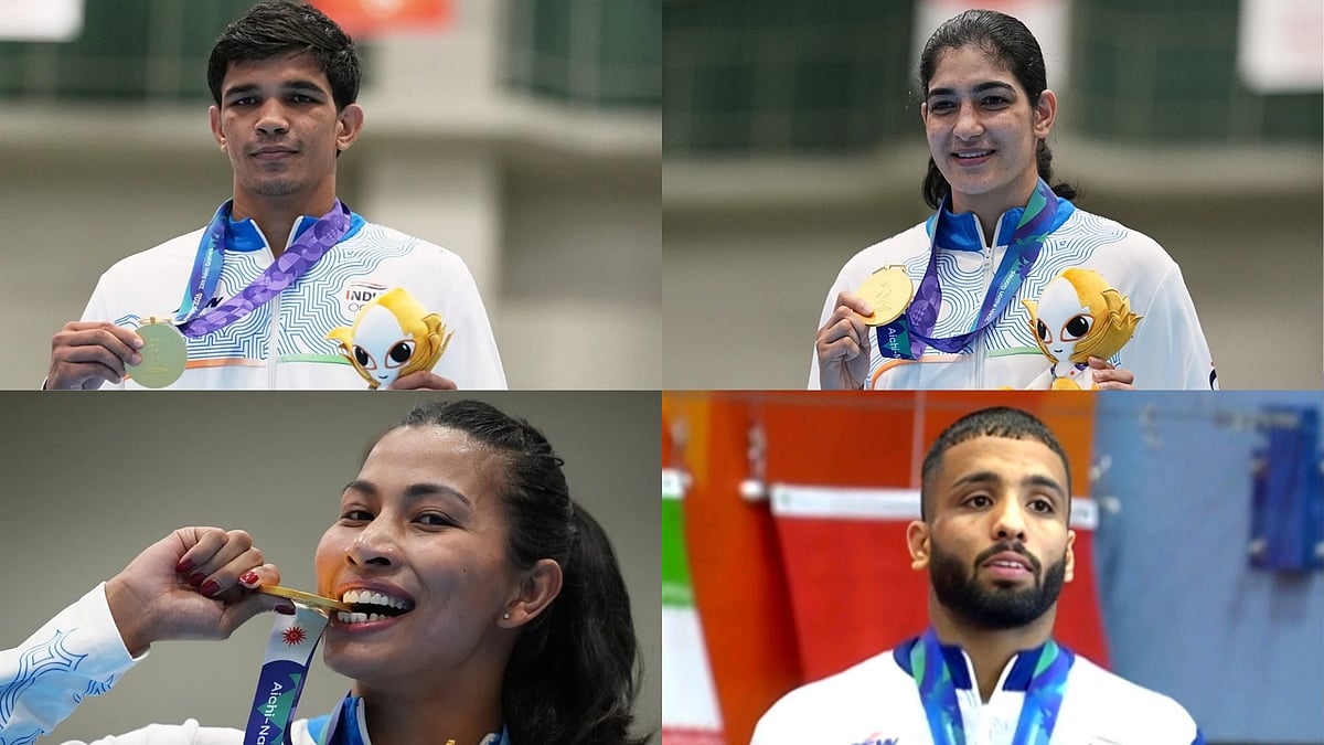 Ankush Panghal, Parveen Hooda, Lovlina Borgohain and Sujeet Kalkal won gold medals on October 2 at the Asian Games - | Photo: