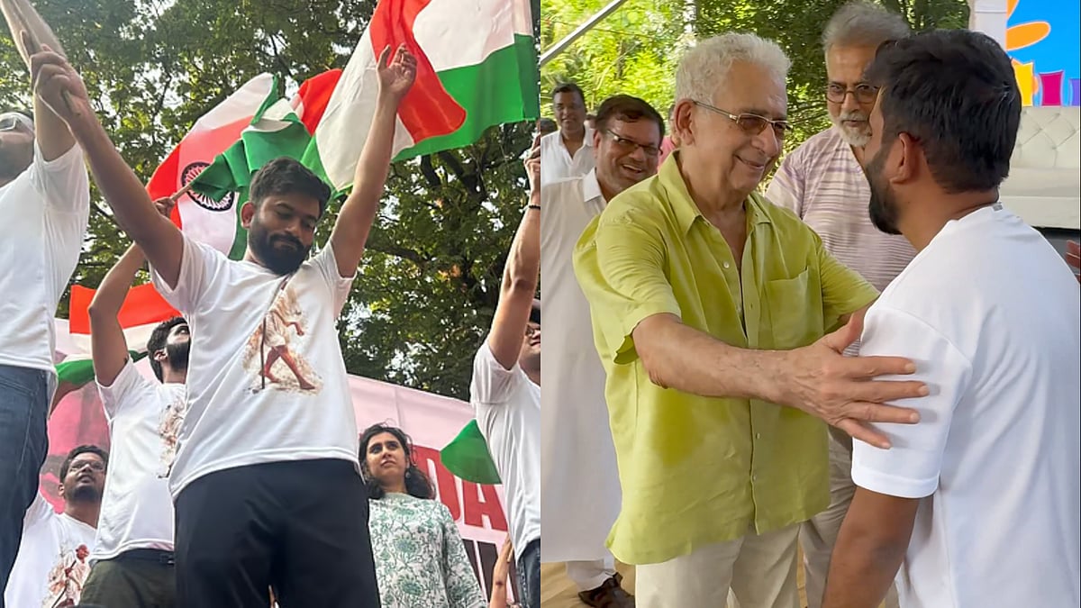 Naseeruddin Shah Backs CJP Mumbai Protest - X