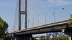  | Tetiana Dzhafarova / AFP : Russian drones hit Kyiv's Southern Bridge, forcing its closure, October 2, 2026