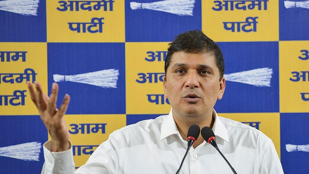 AAP Leader Saurabh Bharadwaj   - | Photo: PTI