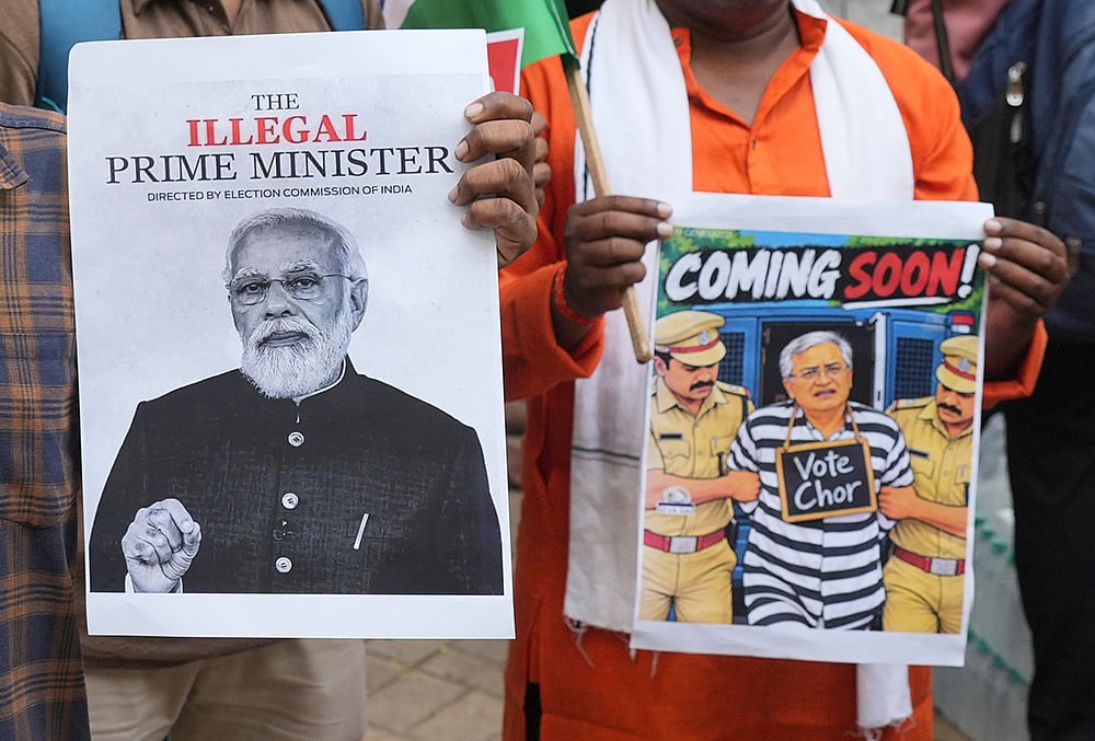 Mumbai democracy rally Election Commission
