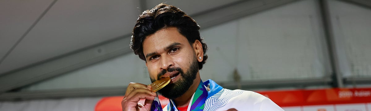 | Photo: X/BCCI : India's men's cricket team captain Shreyas Iyer with the gold medal