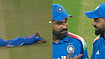 Rohit Sharma’s Priceless Reaction After Wild Throw Nearly Hits Siraj, Virat Kohli Adds To The Drama | Watch Screengrabs/StarSports : Composite images of Mohammed Siraj and Rohit Sharma, Virat Kohli