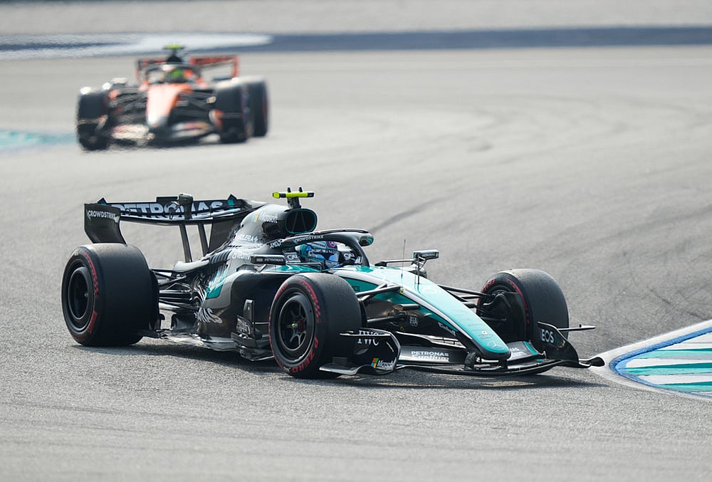 Mercedes driver Andrea Kimi Antonelli