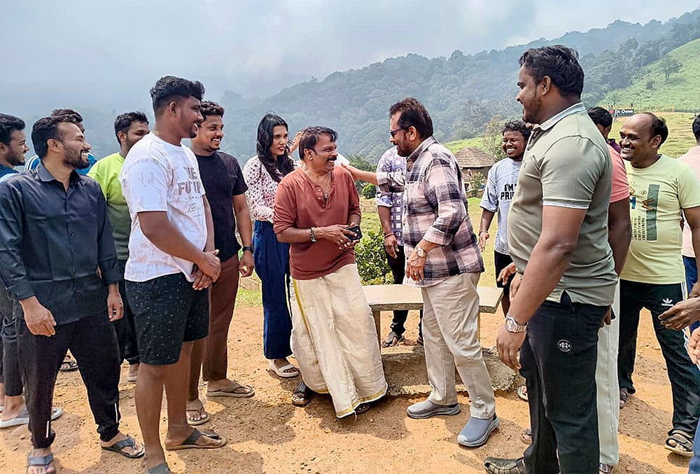 Mukhtar Abbas Naqvi in Wayanad