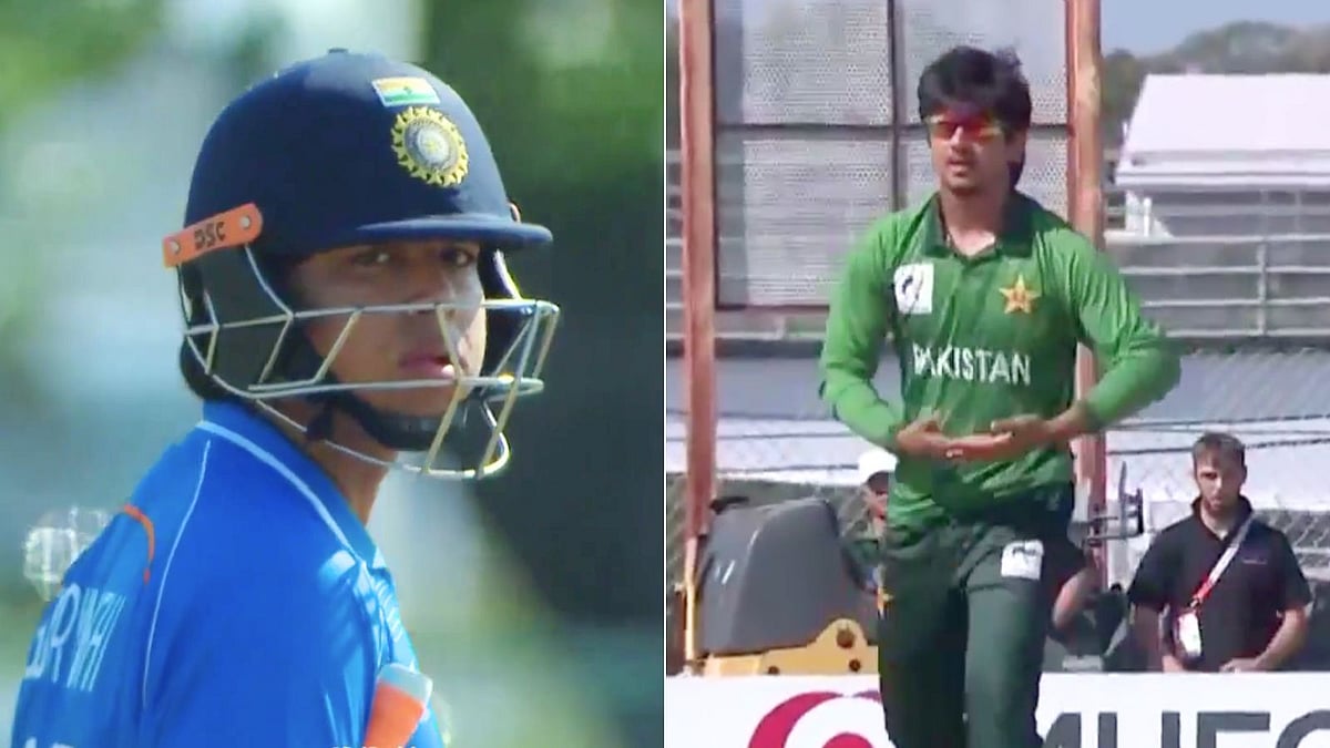 Saim Ayub mocks Vaibhav Sooryavanshi in the India vs Pakistan Asian Games Gold Medal match