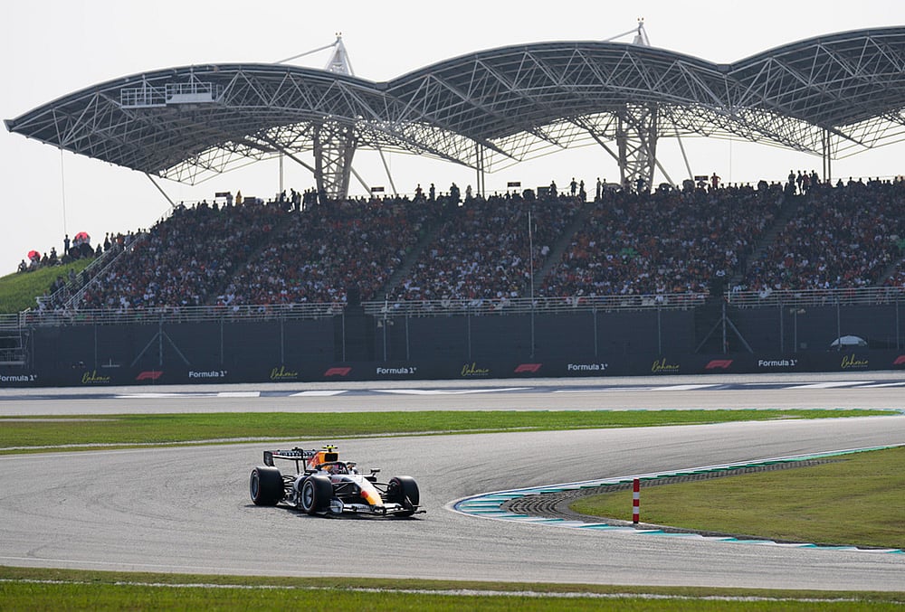 Red Bull driver Isack Hadjar of France 