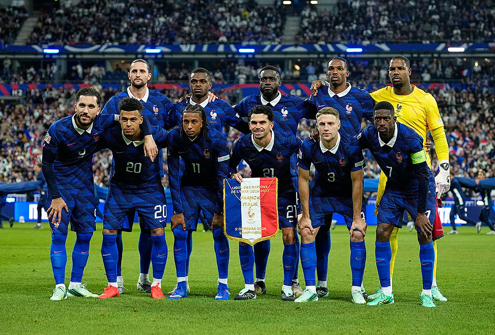 France vs Italy Nations League football