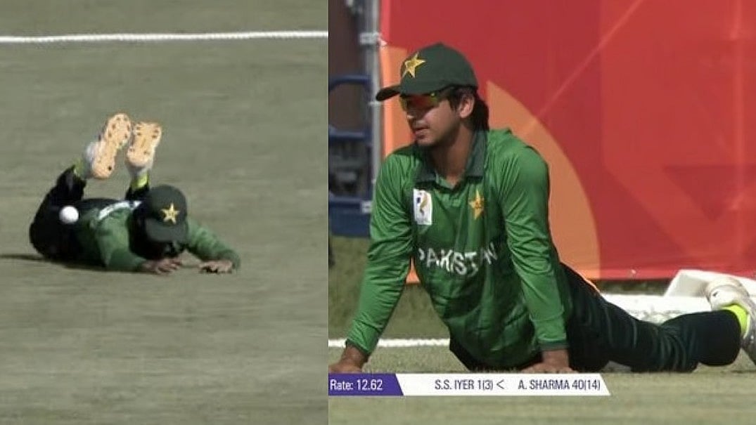 Saim Ayub dropped two catches in the final  - | Photo: Sonyliv (Screengrab)