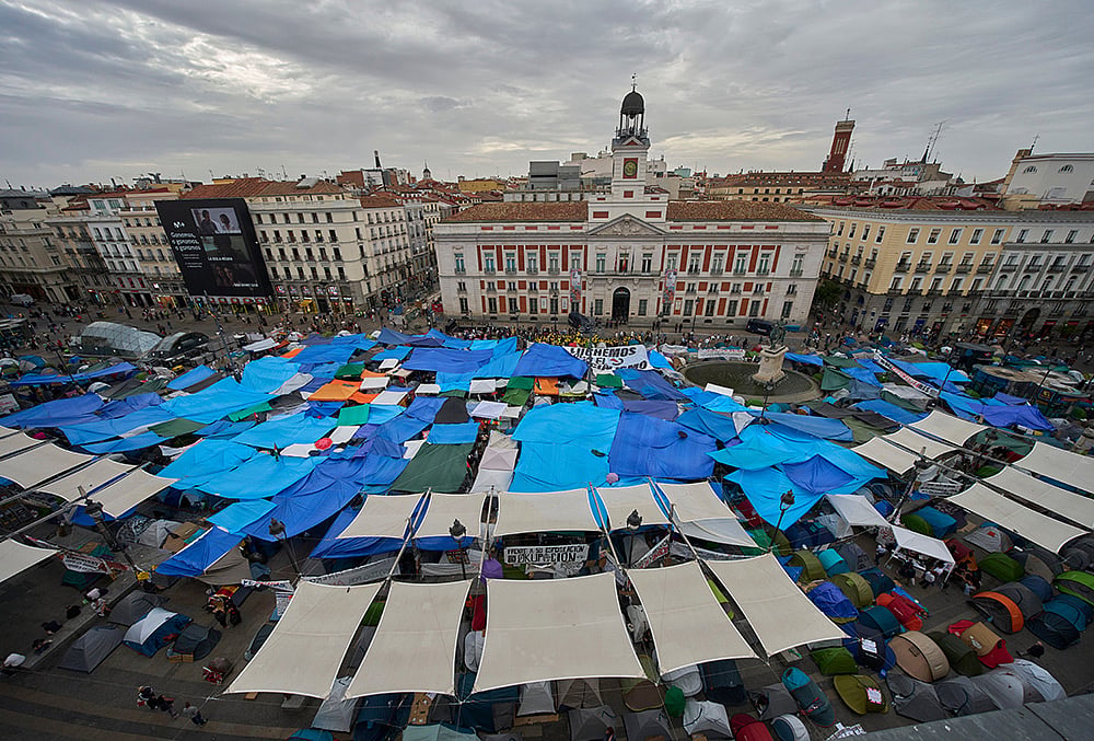Madrid housing demonstration 2026