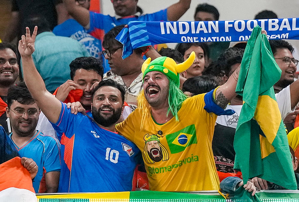 India vs Brazil football International friendly
