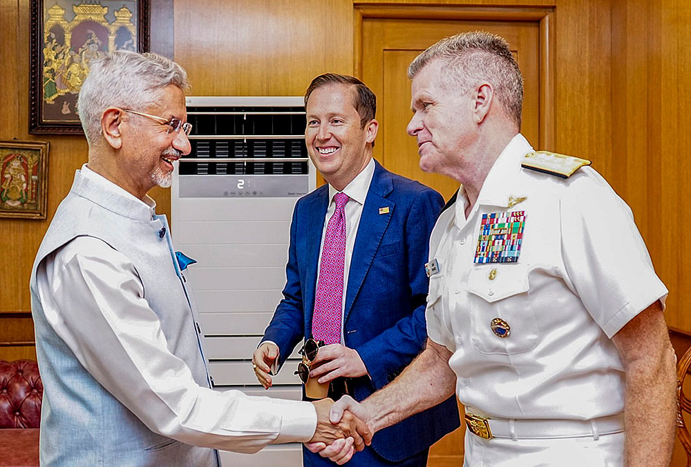 S Jaishankar meets Admiral Samuel J Paparo