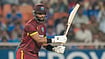 | Photo: PTI/Ravi Choudhary : West Indies' Shai Hope celebrates his century during the third and final One Day International (ODI) cricket match of a series between India and West Indies, in Mullanpur, Saturday, Oct. 3, 2026. 
