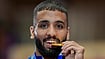 India’s Golden Run: Watch All 21 Gold-Medal Triumphs At Asian Games 2026 | Photo: PTI/Arun Sharma : India's Sujeet Kalkal poses for photographs after winning gold medal in the men's Freestyle 65 kilogram final bout 196 wrestling event in the ongoing Asian Games 2026, in Nagoya, Japan, Friday, Oct. 2, 2026.