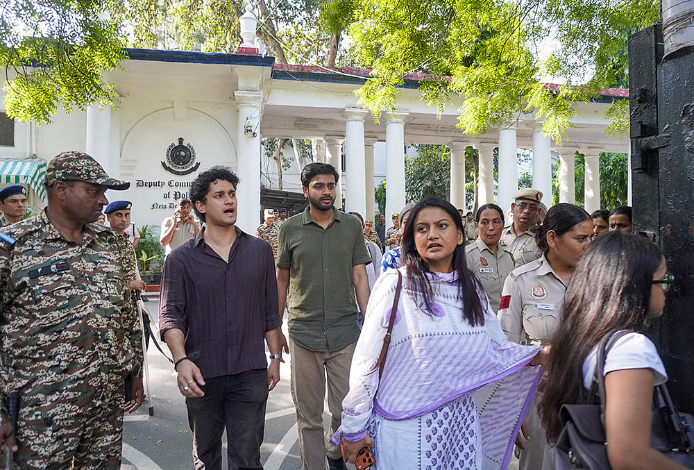 Saurav Das at Sansad Marg Police Station