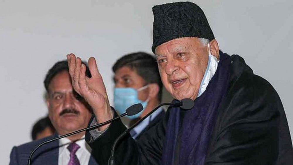 'Walking On Razor's Edge': Farooq Abdullah Says J&K Govt Trying Its Best To Work For People - File Photo