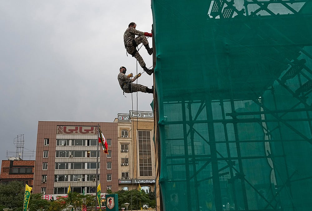 Tehran urban military training site
