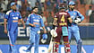 Why India Were Fined More Than West Indies After 3rd ODI? ICC Explains Punishment | Photo: PTI/Ravi Choudhary : West Indies' Shai Hope, second right, greets India's K L Rahul after winning the third and final One Day International (ODI) cricket match of a series between India and West Indies, in Mullanpur, Saturday, Oct. 3, 2026.
