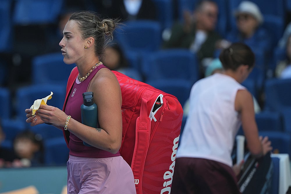 China Open Tennis Aryna Sabalenka 