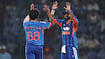 | Photo: X/bcci : Nitish Kumar Reddy Celebrates With Captain Shreyas Iyer