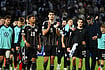 Valiant Defensive Masterclass For Greece Secure Historic 0-0 Stalemate Against Germany In Thessaloniki | Photo: AP/Giannis Papanikos : Germany's Aleksandar Pavlovic, centre, applauds to fans with tammates after the UEFA Nations League soccer match between Greece and Germany in Thessaloniki, northern Greece, Sunday, Oct. 4, 2026.