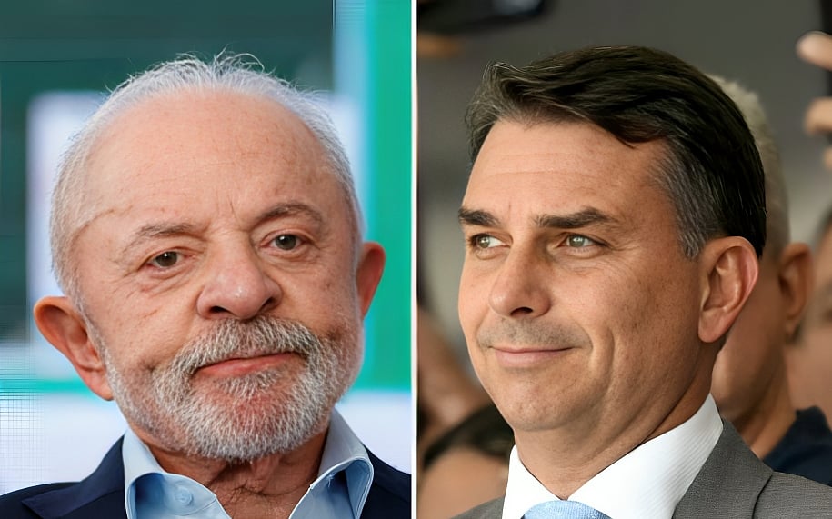 X, @clashreport : Flávio Bolsonaro leads Lula after securing about 47 per cent of the first-round vote.