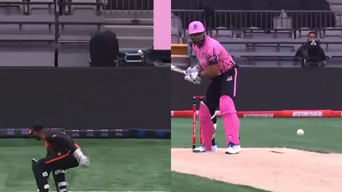 Ali Khan Bowled A ‘Six’ Without The Batter Hitting It? Here’s Why Only Five Runs Were Given | Watch - Screengrab/X