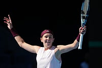 World Number 2 Aryna Sabalenka Stunned By Nikola Bartunkova In China Open Tennis Tournament | Photo: AP/Achmad Ibrahim : Nikola Bartunkova, of the Czech Republic, reacts after defeating Aryna Sabalenka, of Belarus, in the third round of the women's singles match at the China Open tennis tournament in Beijing, Sunday, Oct. 4, 2026.