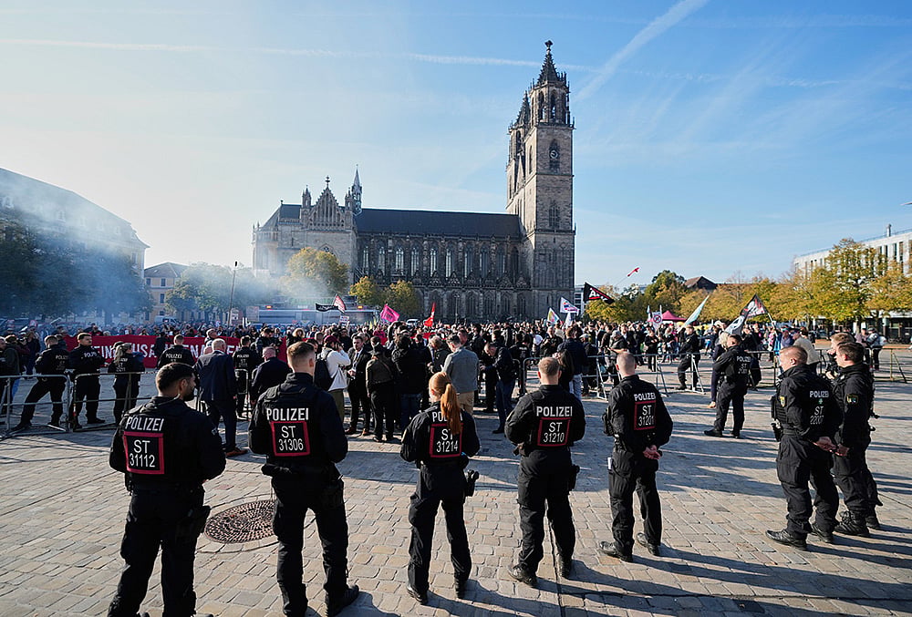 German democracy demonstrations
