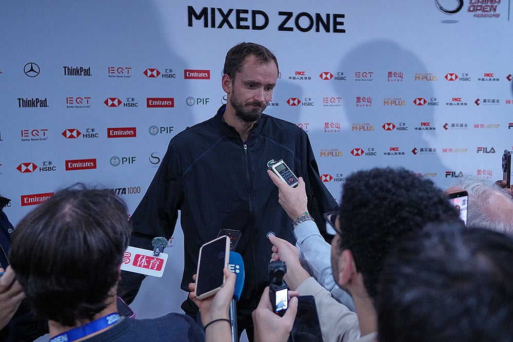 China Open Tennis  Daniil Medvedev