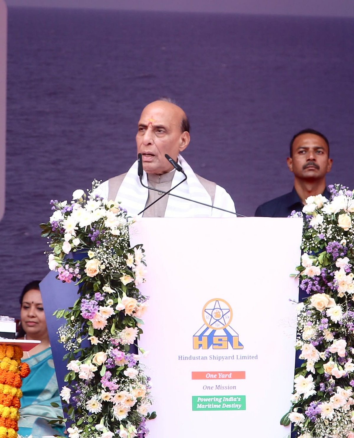 Rajnath Singh Launches INS Surya, Opens HSL’s New 45,000-DWT Shipbuilding Capacity - HSL